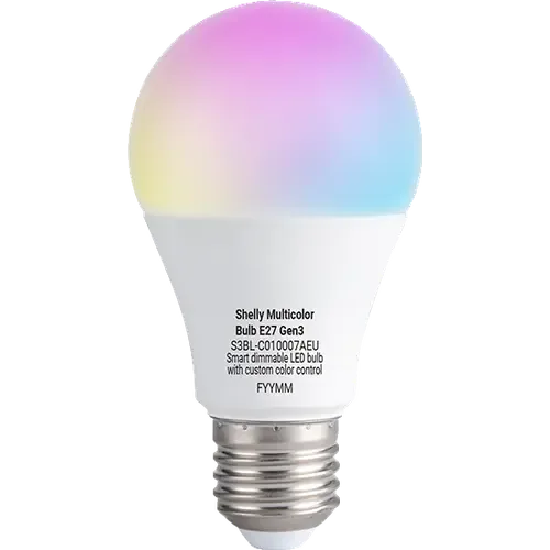 Shelly Multicolor Bulb E27 Gen3