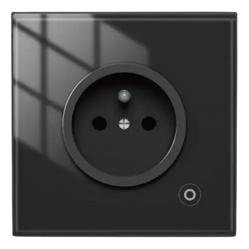 Moes WiFi Smart Wall Socket Glass - FR